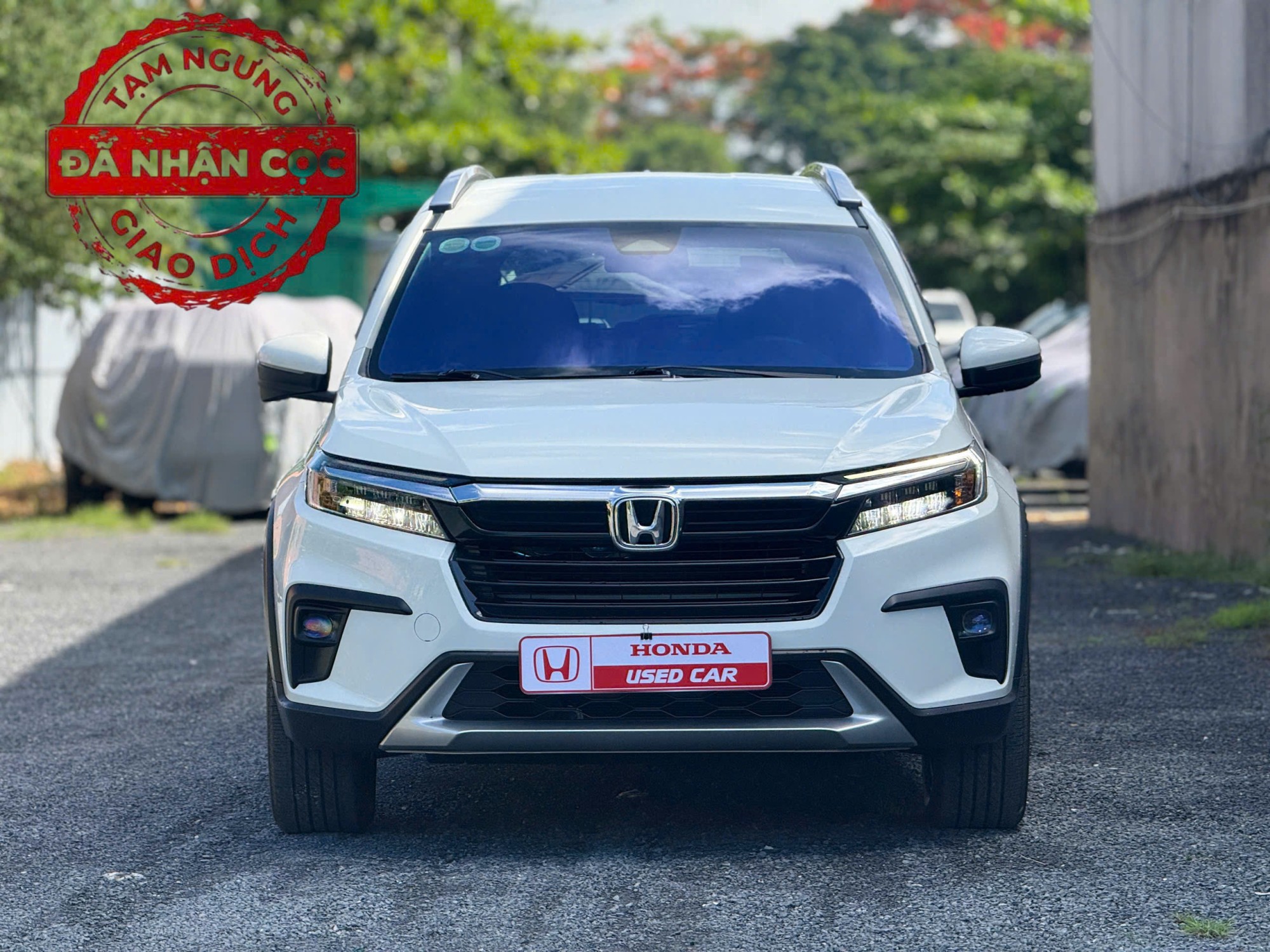 [ĐÃ NHẬN CỌC] Honda BR-V L 2024 Màu Trắng ! Xe đã qua sử dụng Chính Hãng Tại Honda Quận 2